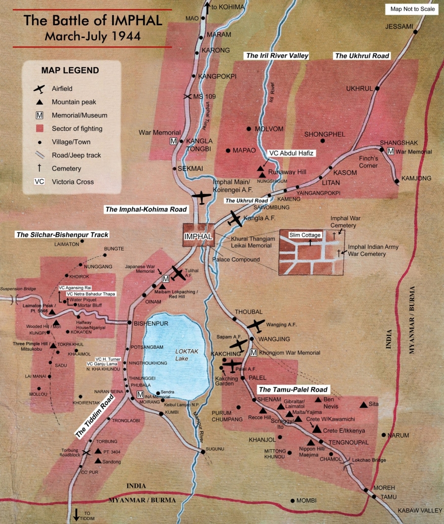 The Map Battle of Imphal